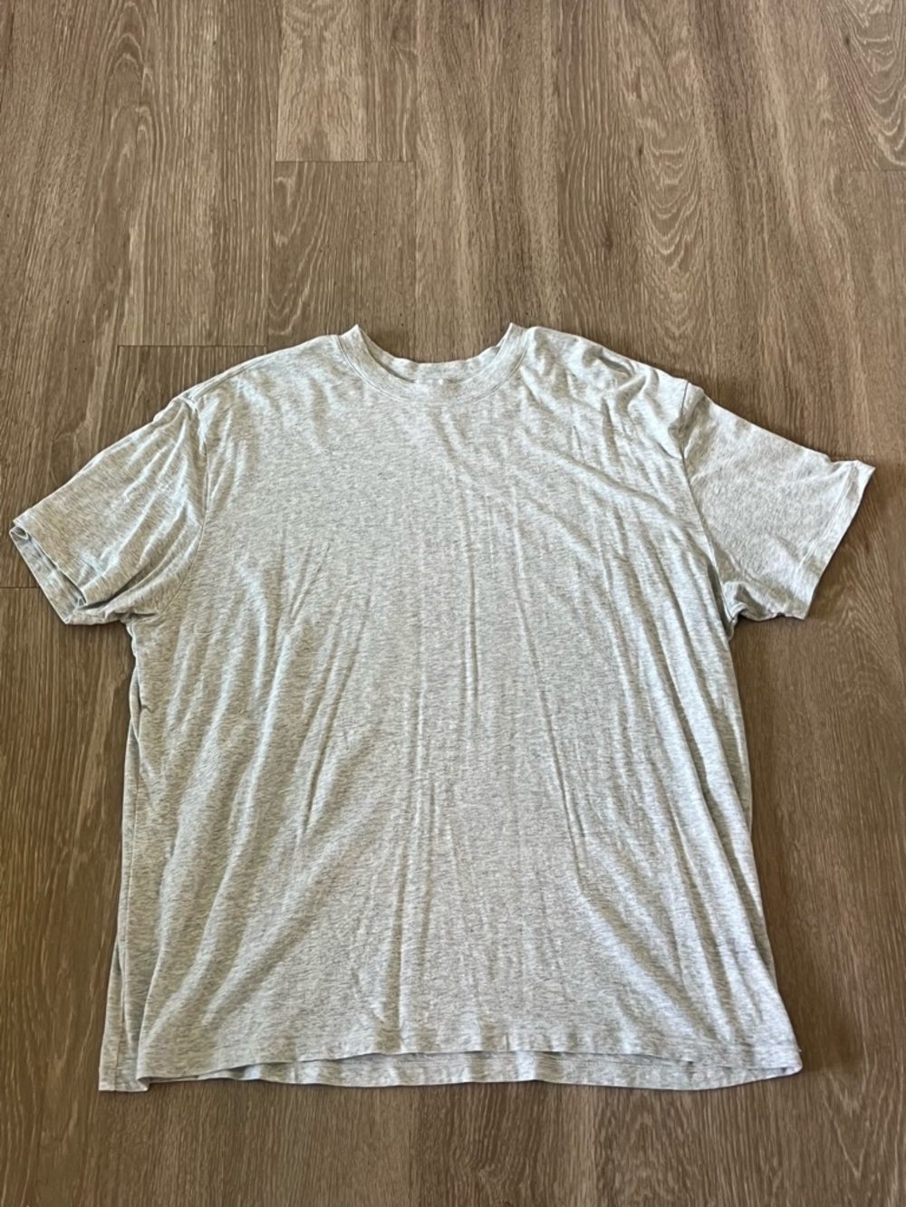 SKIMS Gray Short Sleeve Crew Neck Tee